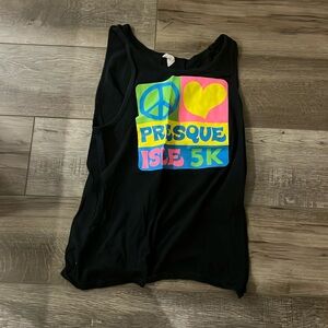 Medium Presque Isle Black Tank Top